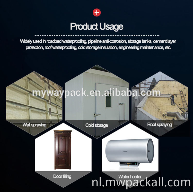 Goede kwaliteit isolatiespray polyurethaanschuim spuitapparatuur